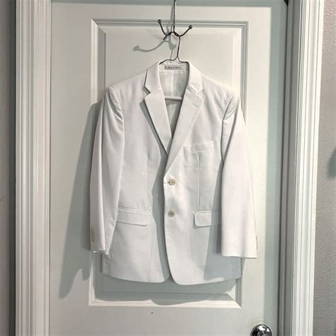 michael kors white communion suit|Michael Kors 2 Button Boys White Communion Suit.